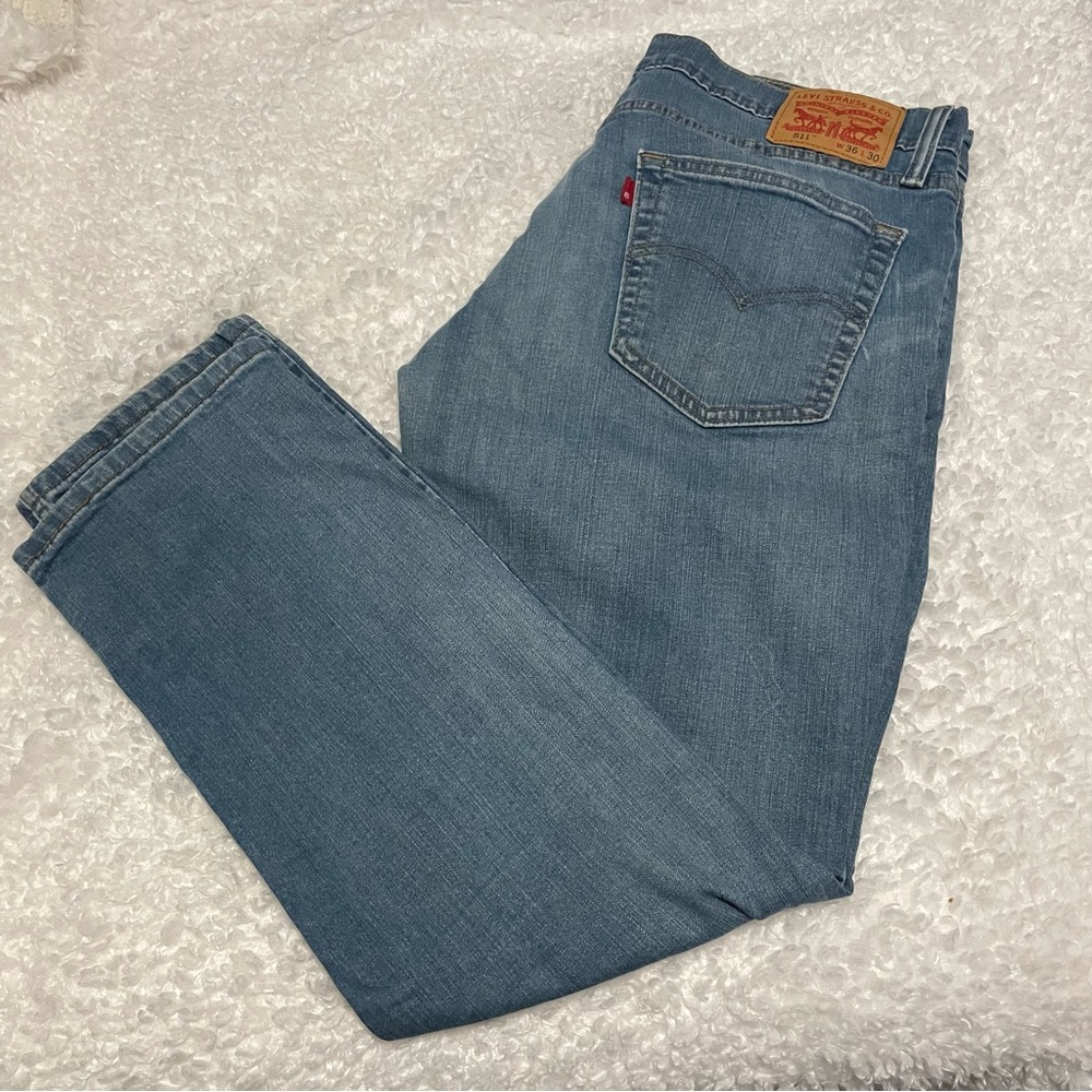 LEVI’S 511 Slim Fit Blue Jeans W 36 L30 Macy’s Modern Fit